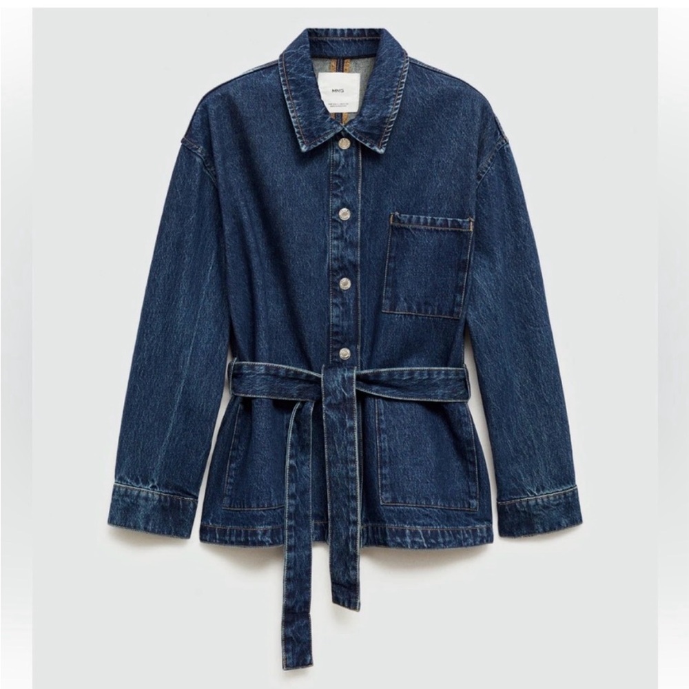 Mango Blue Denim Jacket